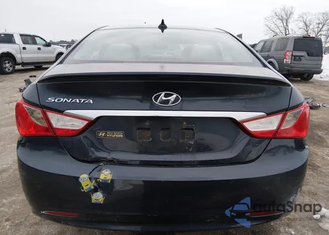 2013 Hyundai Sonata Gls from USA, damaged, VIN 5NPEB4AC4DH608869